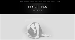Desktop Screenshot of clairetran.com